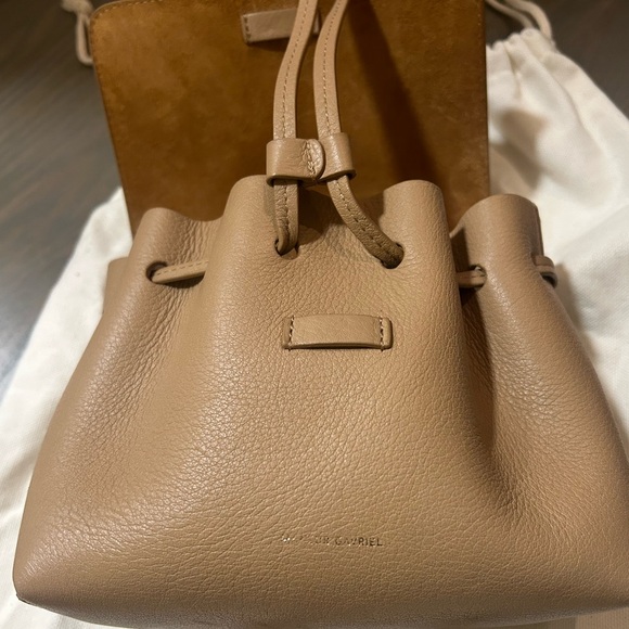 Mansur Gavriel Women Mini Soft Lady Bag In Sand - Picture 7 of 10
